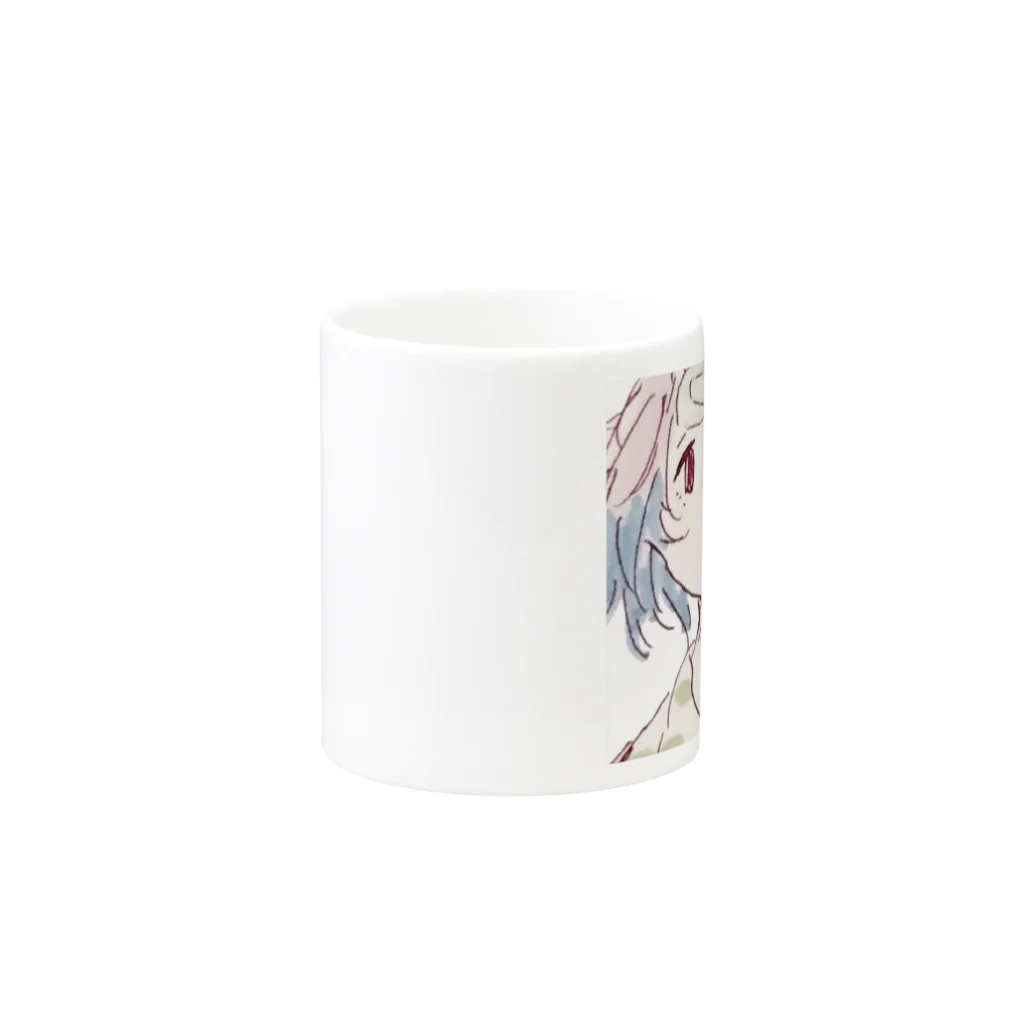 みいこのおねつ Mug :other side of the handle