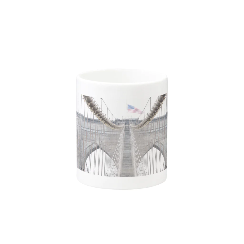 seiraworld.jpの Brooklyn Bridge Mug :other side of the handle