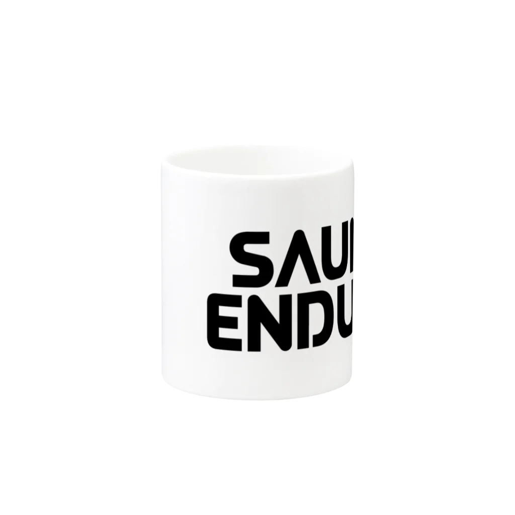 FUNAI RACINGのSAUNA ENDURO 明色用 Mug :other side of the handle