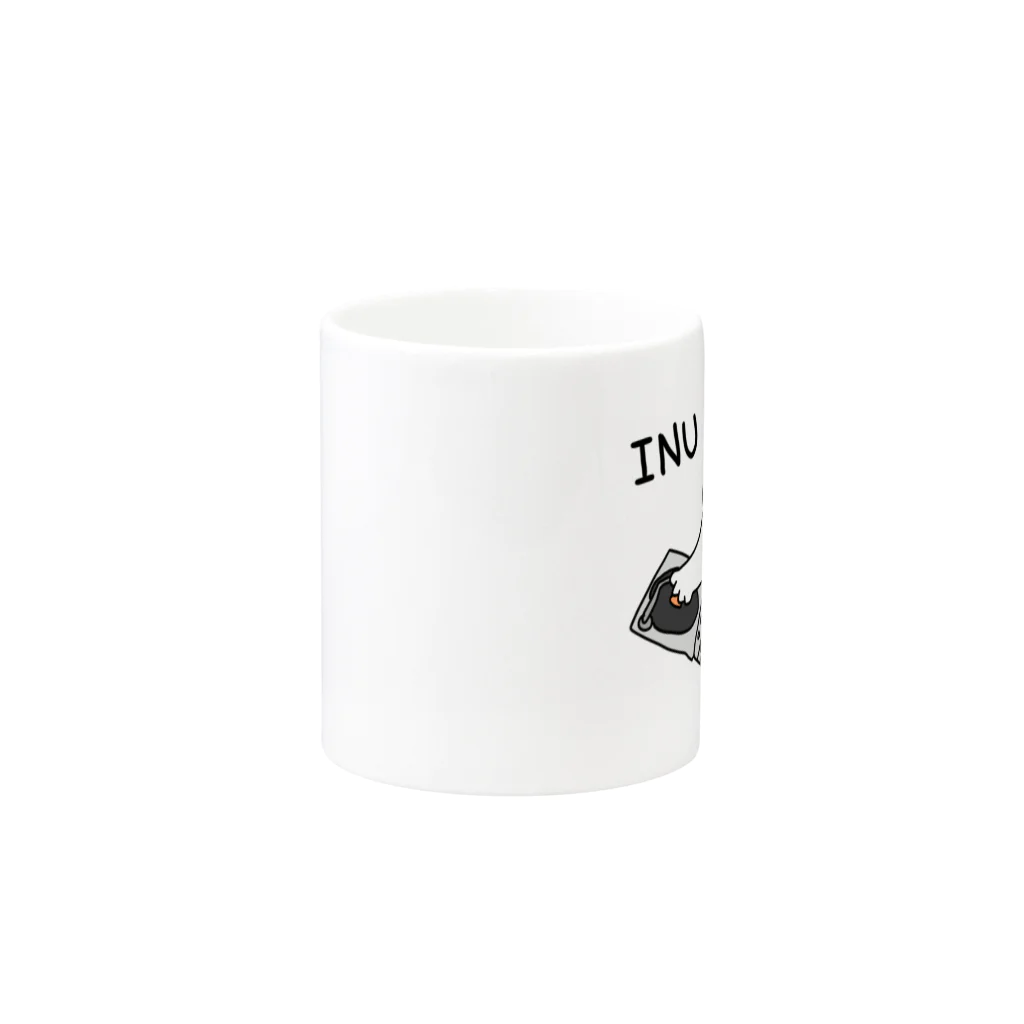 ヒロヒロムのDJ INU Mug :other side of the handle