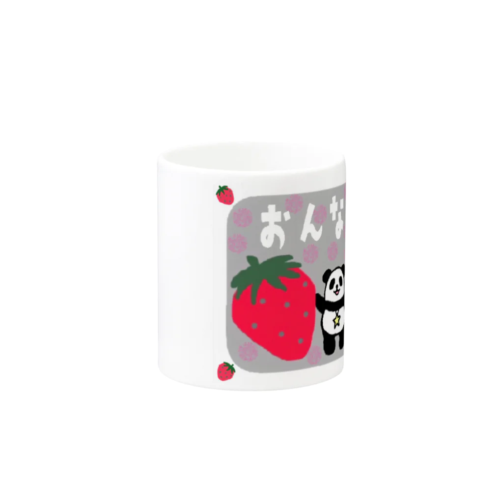 fun_funの [スターぱんだ]おんなのこ Mug :other side of the handle