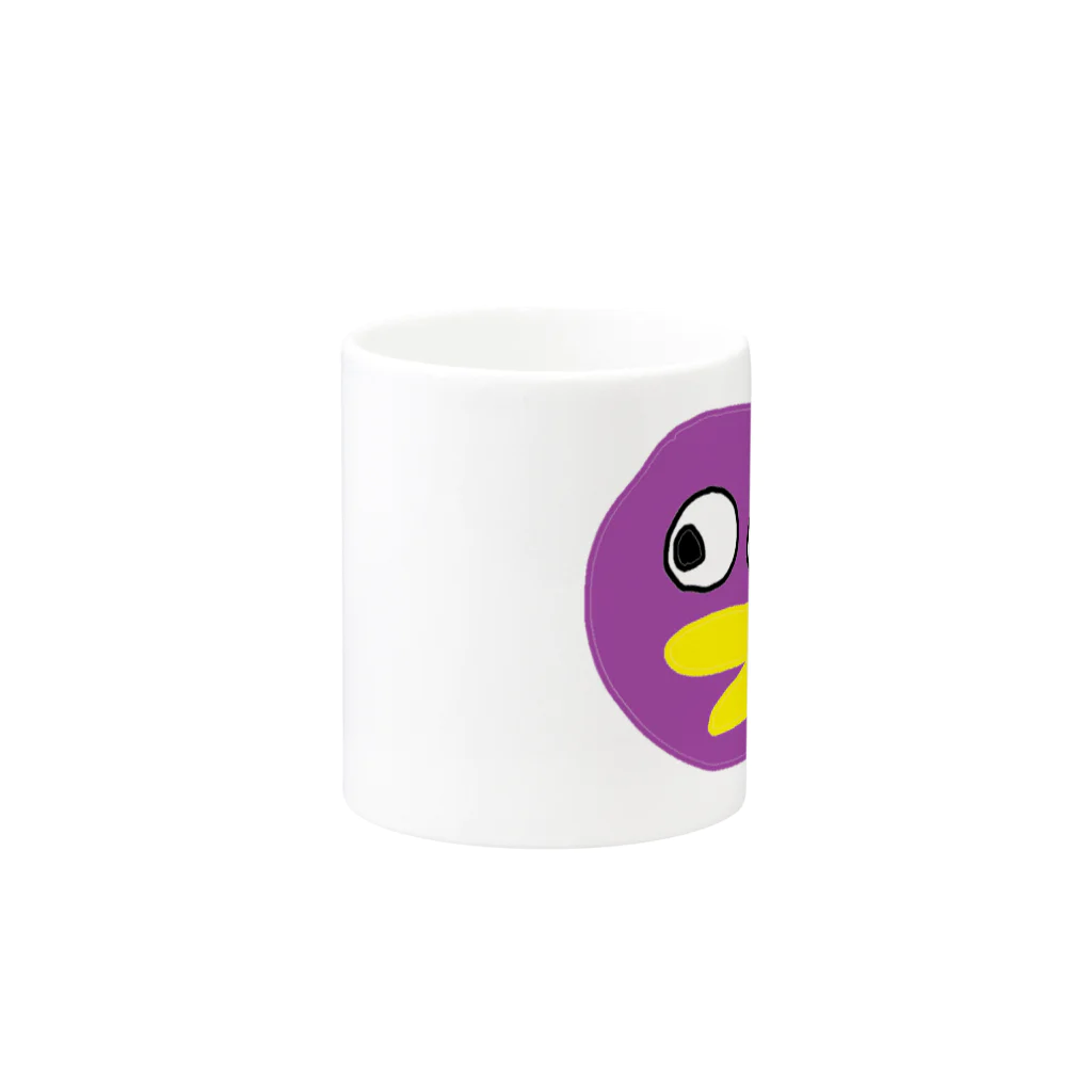 QueQueQueQueのｸｴｸｴﾎﾟｸﾞﾁｬﾝ Mug :other side of the handle