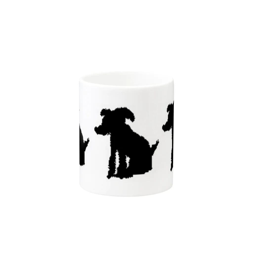 アメリカンベース の愛犬　絵画 Mug :other side of the handle