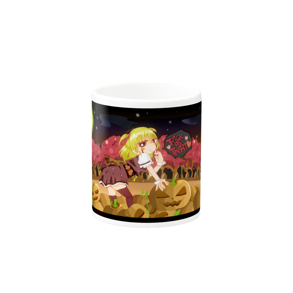 箱の蒸し箱のシュガー・ファンタジー！ Mug :other side of the handle