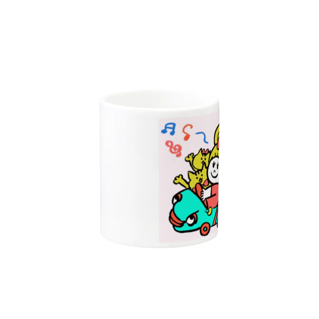 IAM MAIMAI shopのcuicui world Mug :other side of the handle