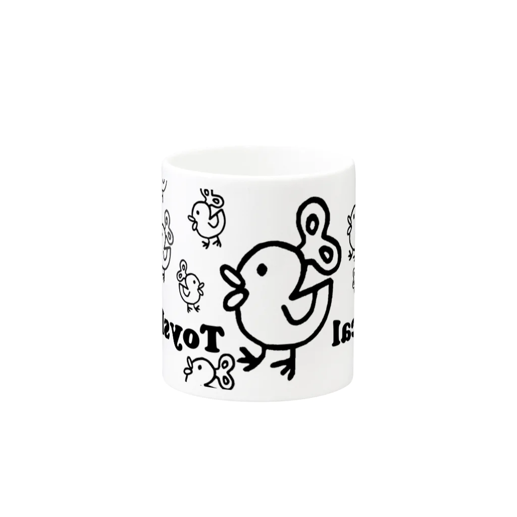 ろーかるといしょっぷのピヨ・ド・カンバーバチオ三世 Mug :other side of the handle