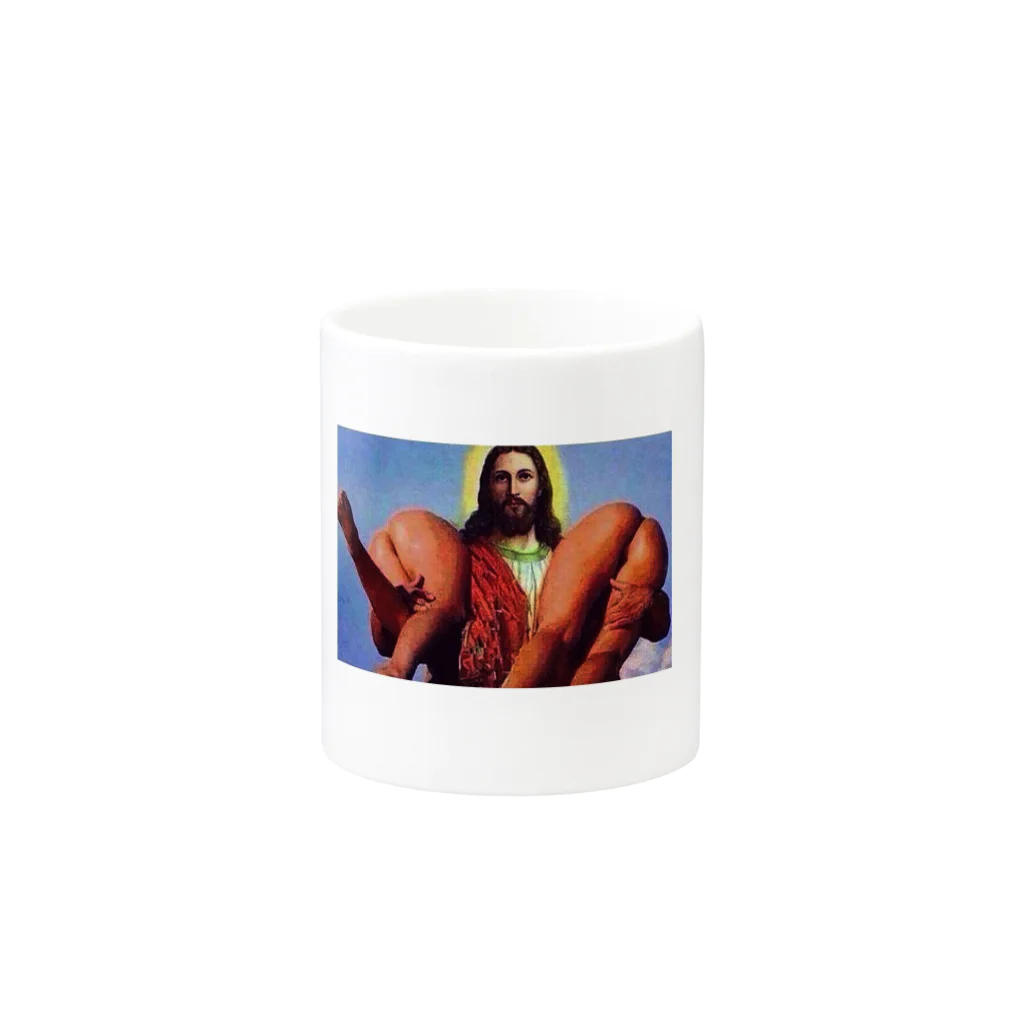 JOHN LEEのWTF.JESUS Mug :other side of the handle