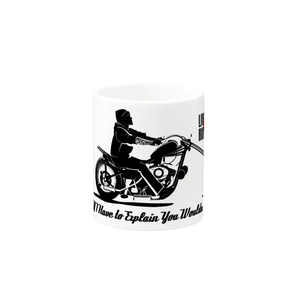 JOKERS FACTORYのCHOPPER Mug :other side of the handle