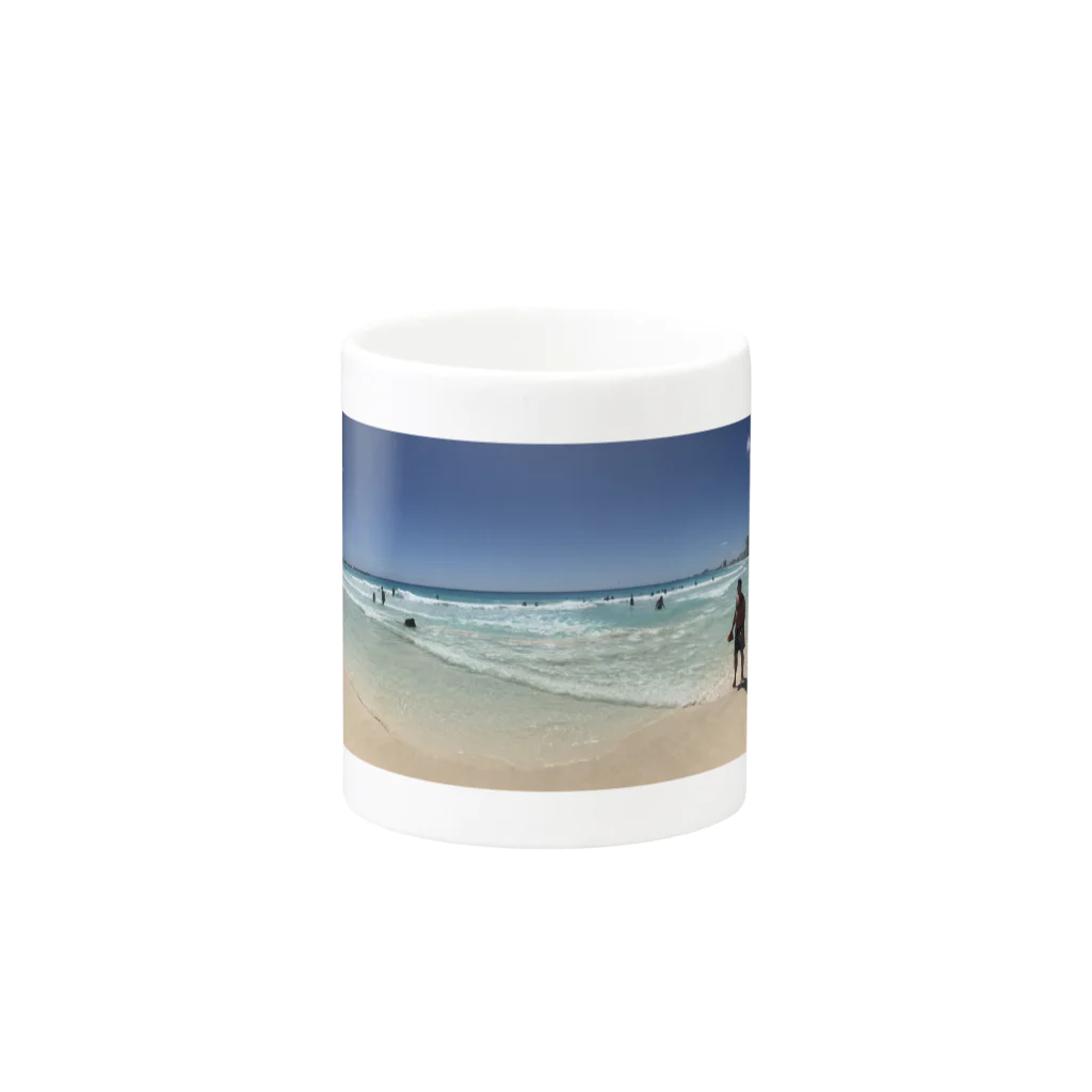 unregaloのrelax by the sea Mug :other side of the handle