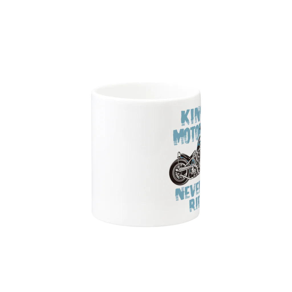 KEISのハーレー モーターサイクル Mug :other side of the handle