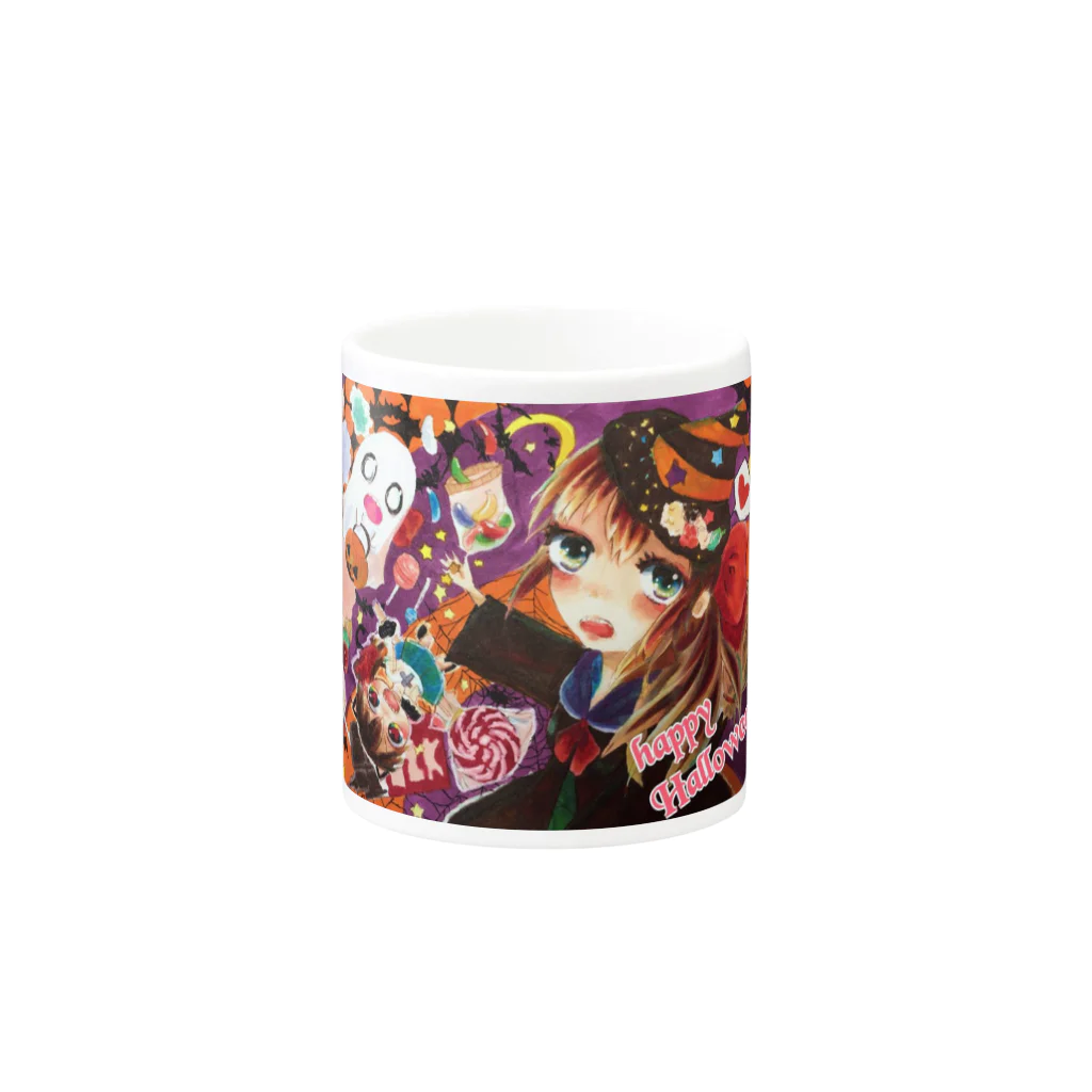 兎に角のhappyハロウィン Mug :other side of the handle