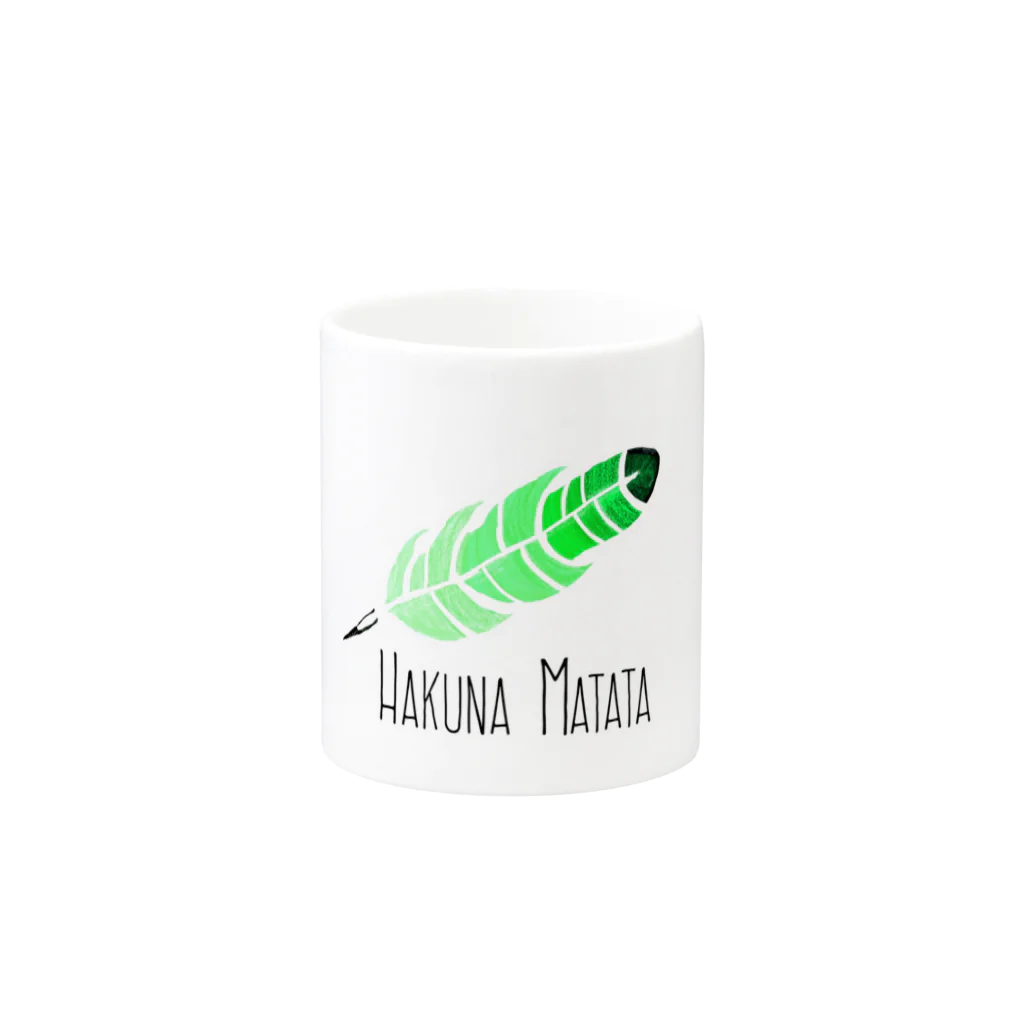 MaymayのHAKUNA MATATA Mug :other side of the handle