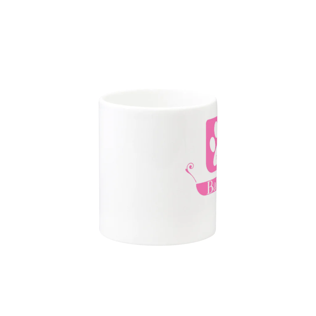 Ba'drunkのBa'drunk for Girls ロゴ Mug :other side of the handle