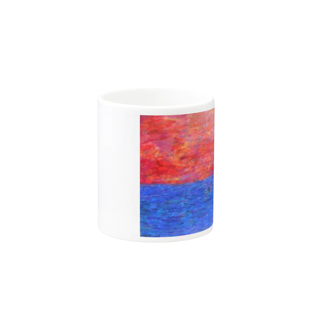 antin_contemporaryの海辺の風景 Mug :other side of the handle