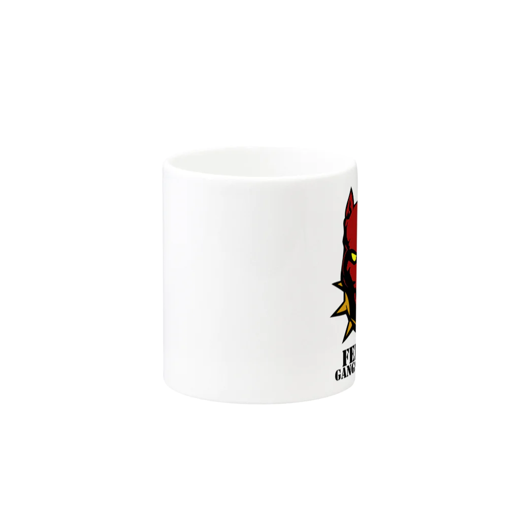 JOKERS FACTORYのFEROCITY Mug :other side of the handle