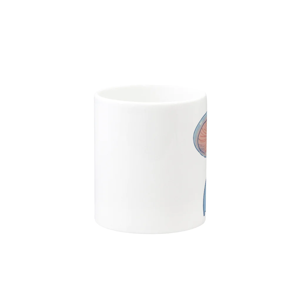 miesbyMIESのメルヘンきのこ（前） Mug :other side of the handle