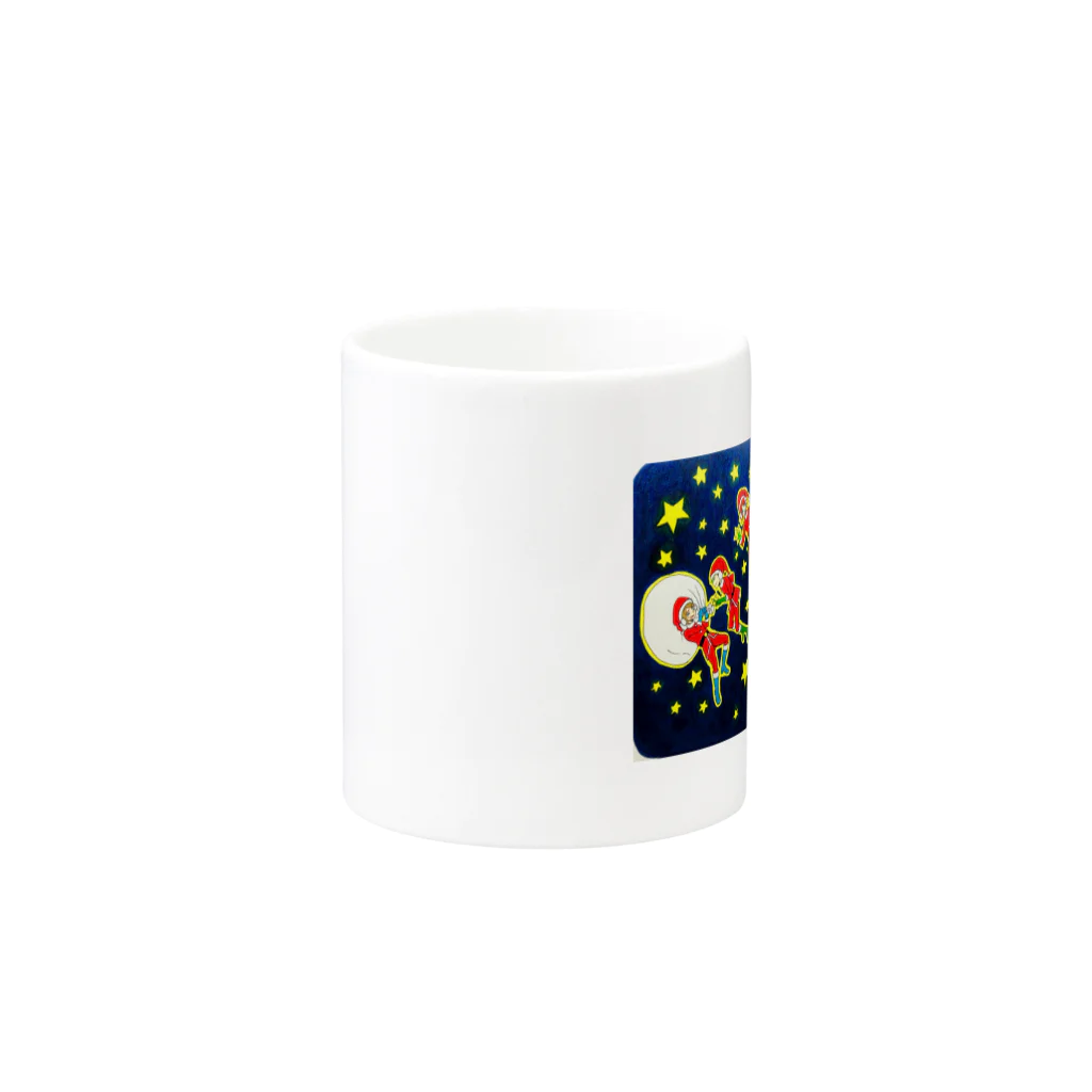 Sumichokoの聖夜の贈りもの Mug :other side of the handle