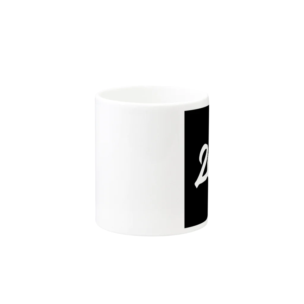 HAPPY 2016の2016正月グッズ SQUARE 666 BLACK Mug :other side of the handle