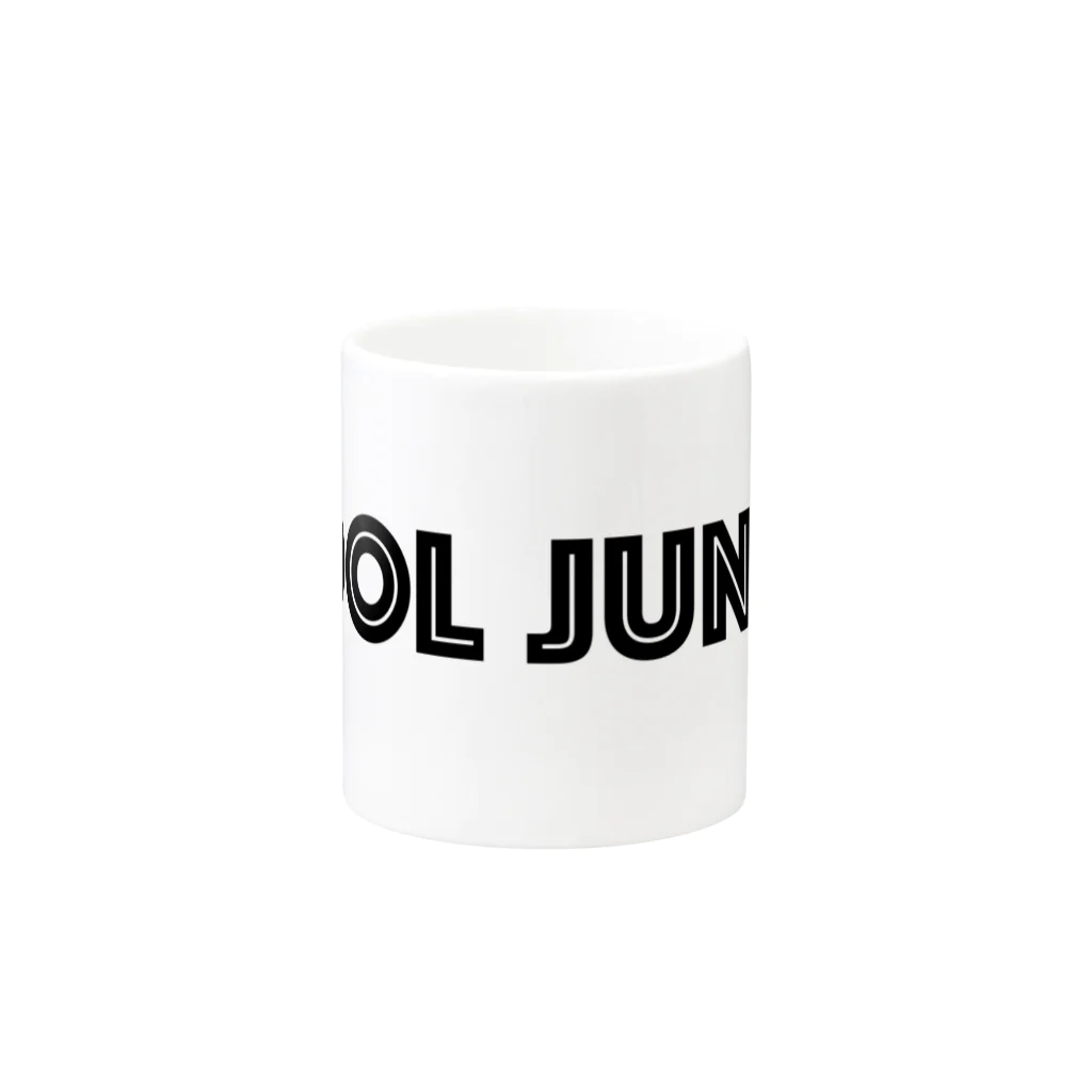 ロッキンプールのPOOL JUNKY Mug :other side of the handle