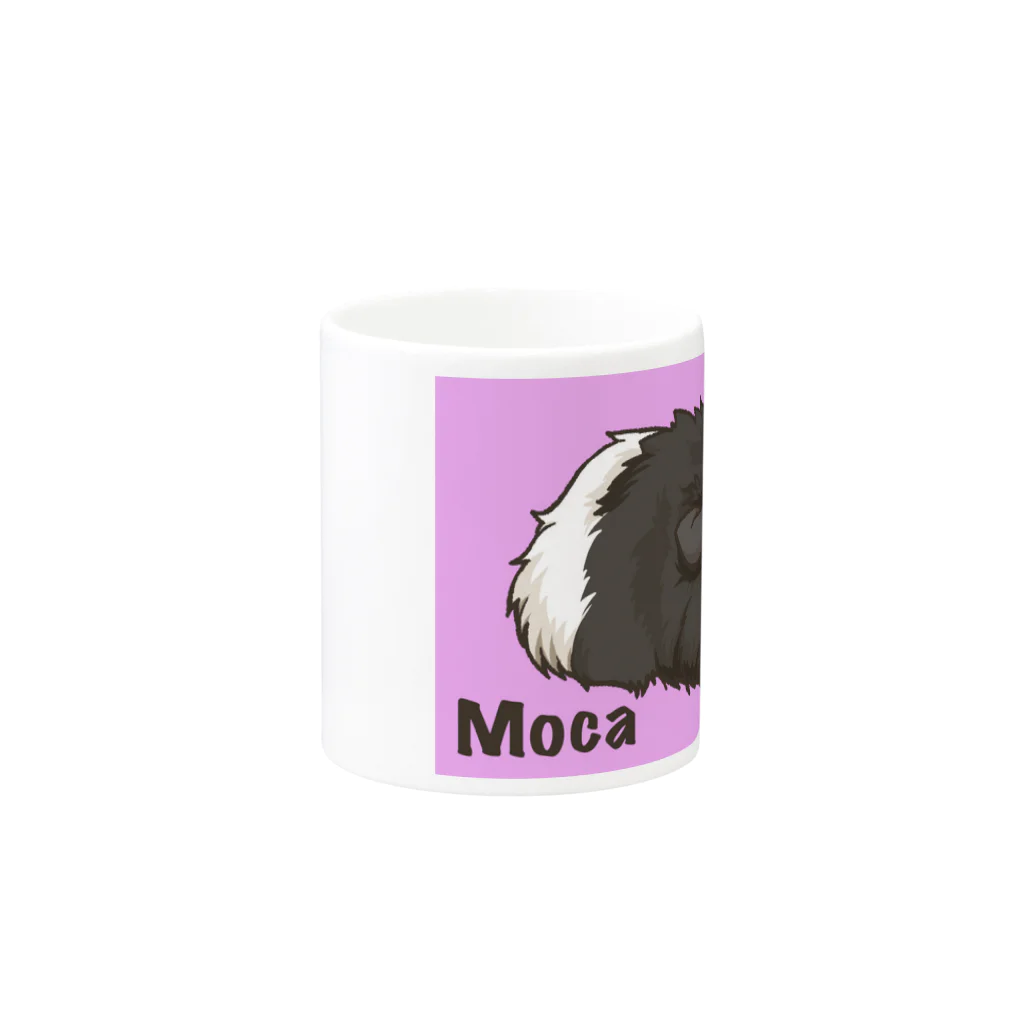 LichtmuhleのMocaちゃんグッズ背景有り Mug :other side of the handle