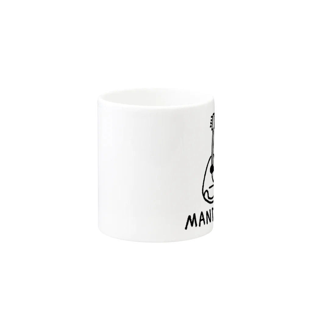 ふくはな工房のMANDOLIN Mug :other side of the handle