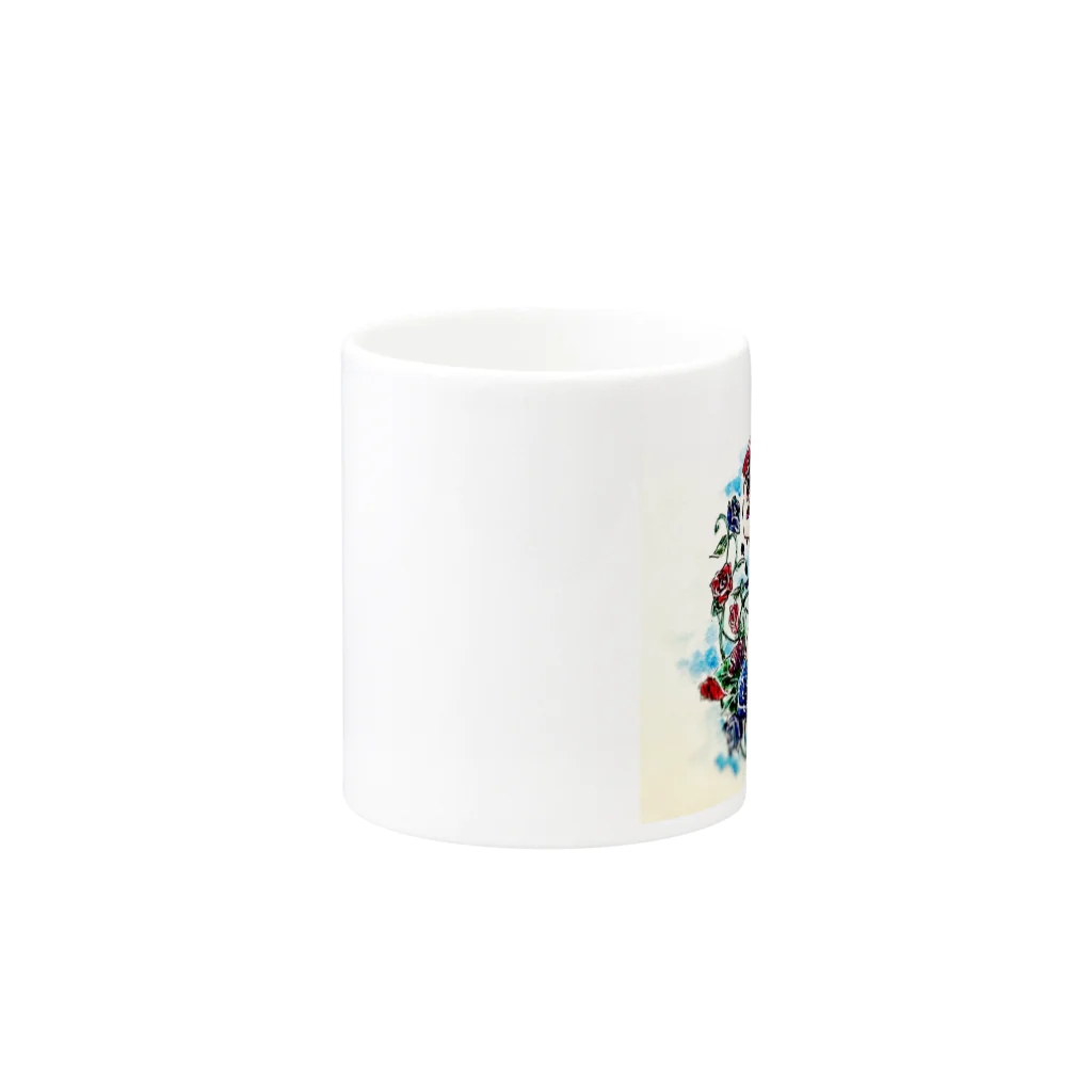 自由の薔薇 Mug :other side of the handle