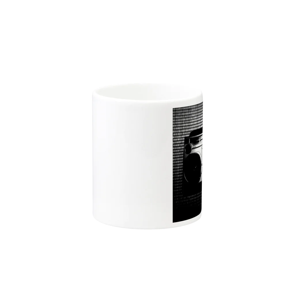 くろふねのrec-0001 Mug :other side of the handle