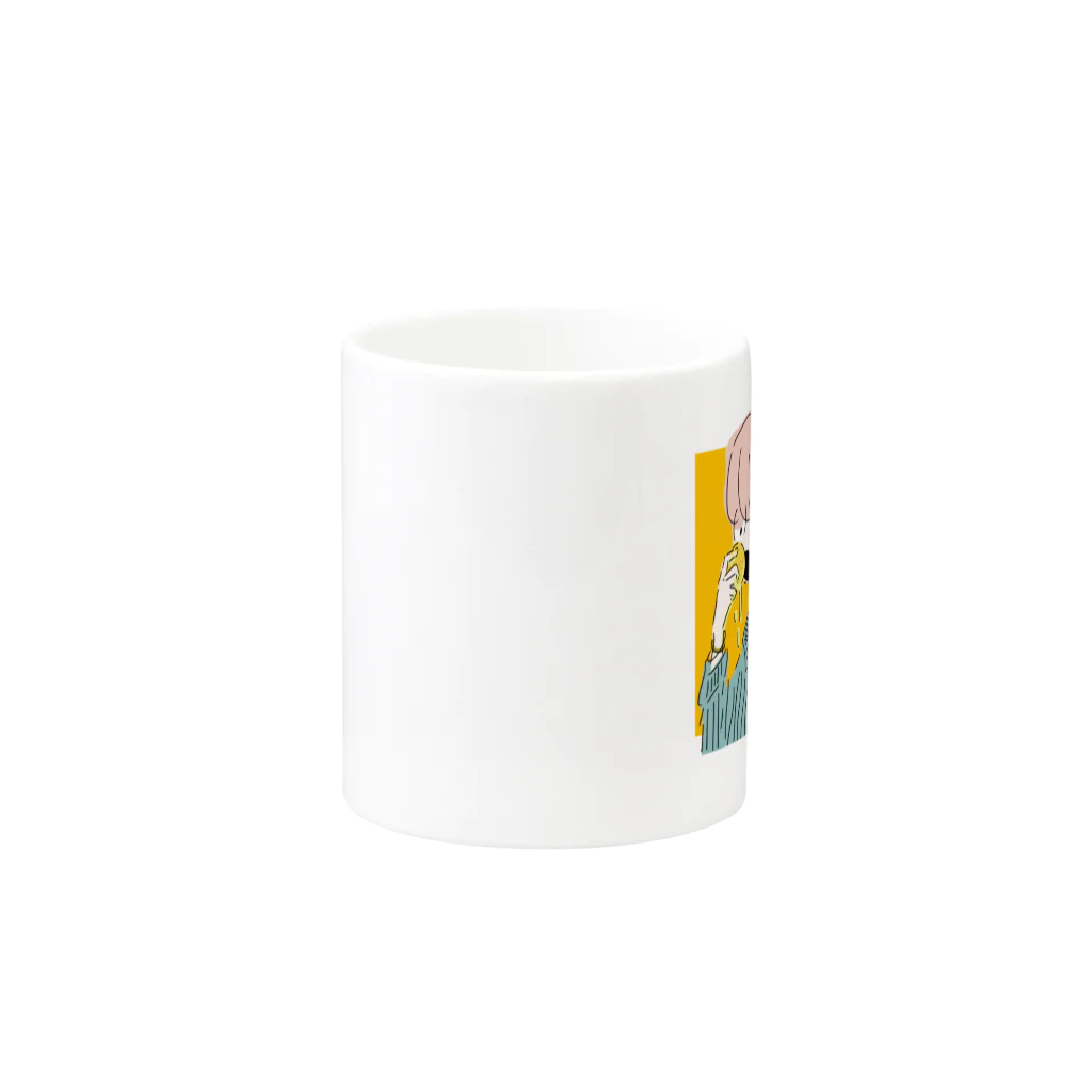 RYOのeat Mug :other side of the handle