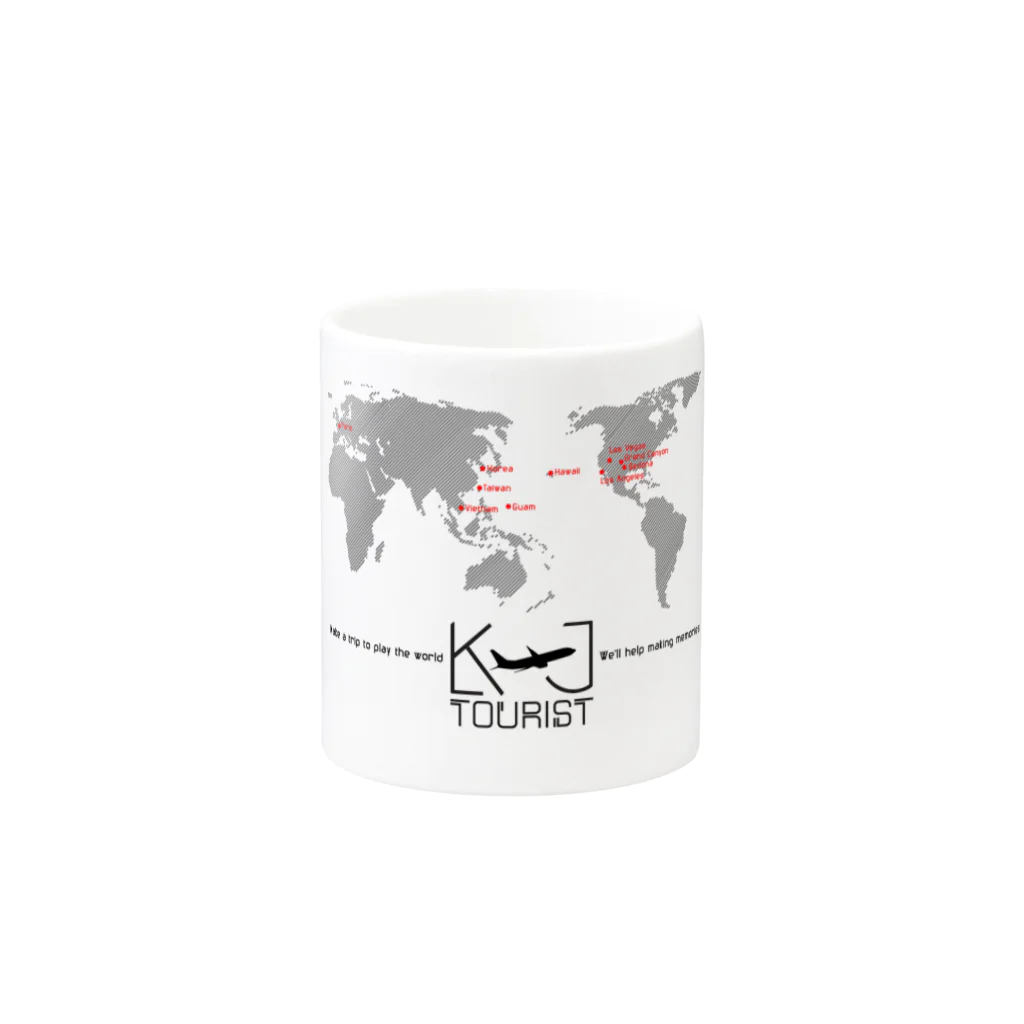 XENONICSのWorld Map KJ Mug :other side of the handle