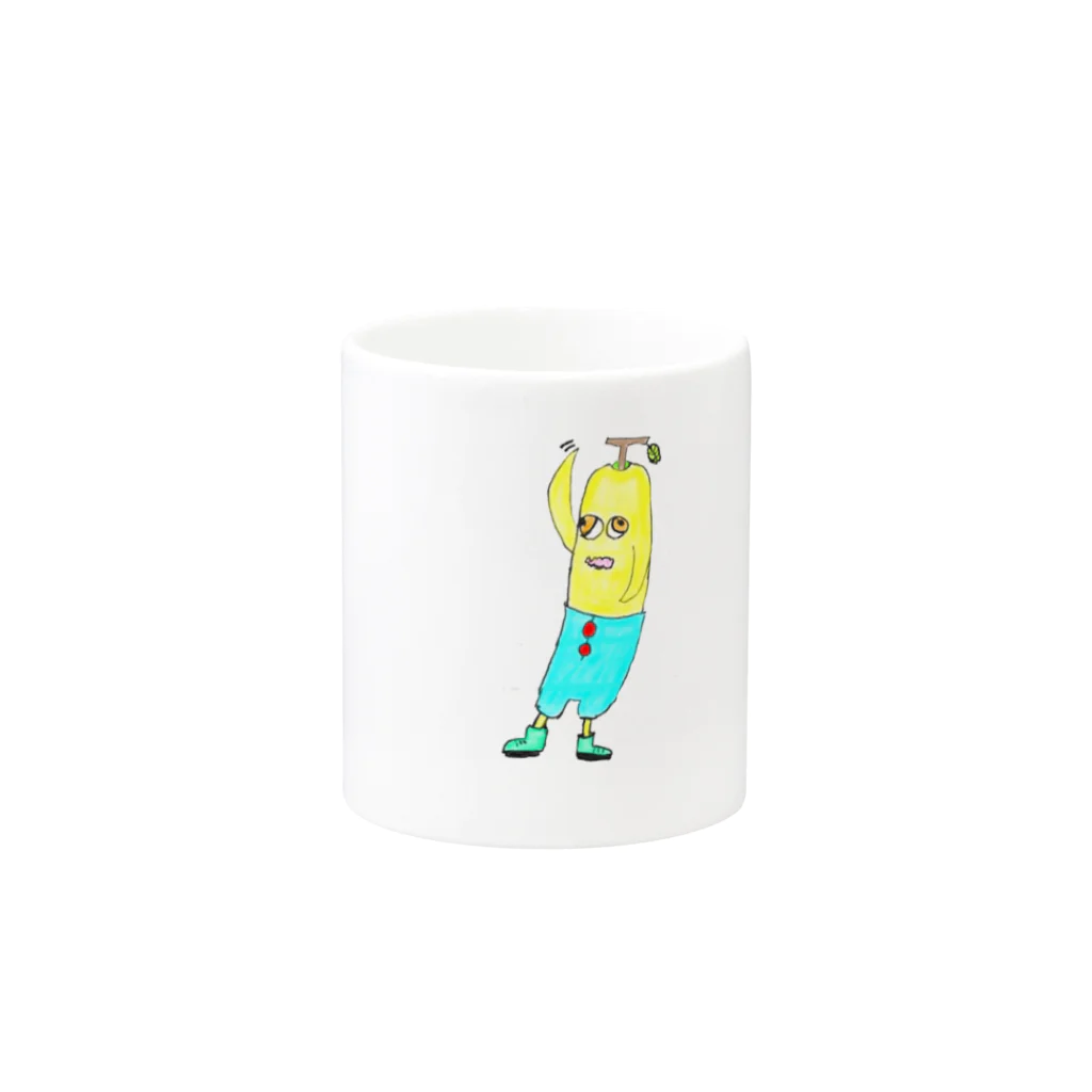 たま@4/12まゆのCrazy BANANA Mug :other side of the handle