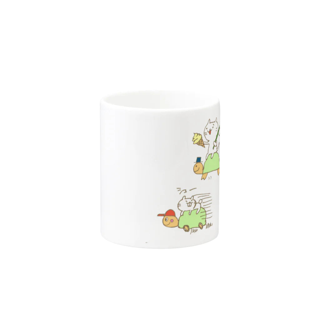 Hello Happy Catの遠足GO GO！ Mug :other side of the handle