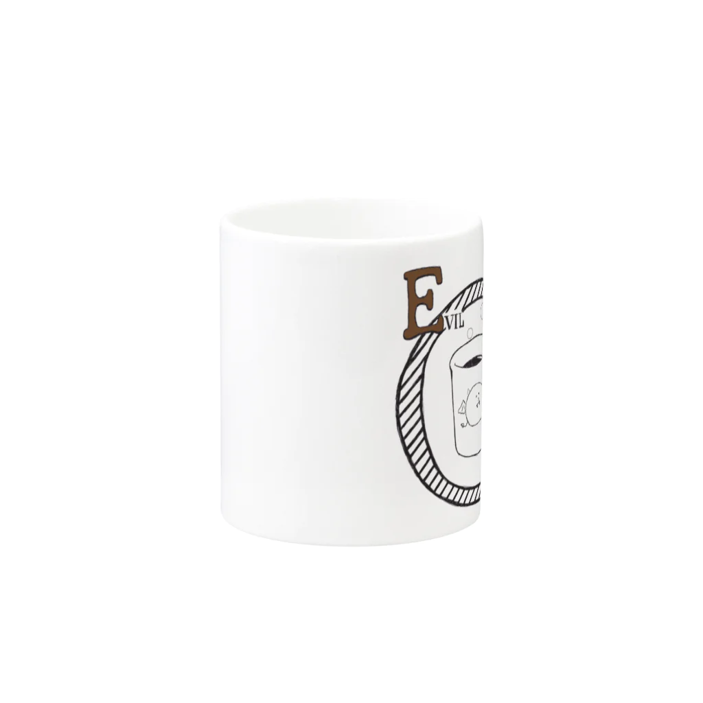 minelのEvil Francisco Cafe Mug :other side of the handle