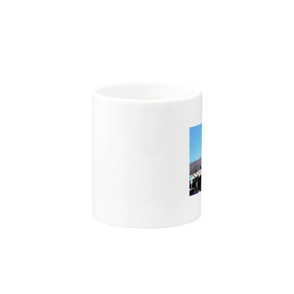 堕天使ストアの外国の街並み Mug :other side of the handle