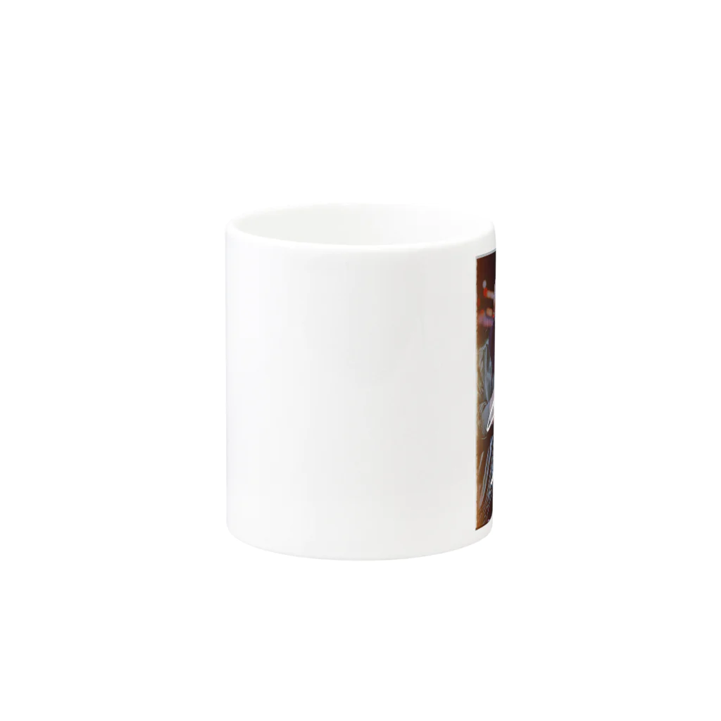 長与 千種 Chigusa NagayoのKODOMO/OTONA CHIGUSA グッズ Mug :other side of the handle