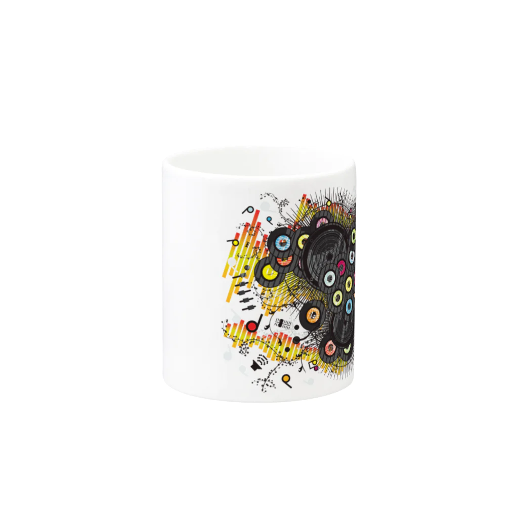 AURA_HYSTERICAの20th-Century Music Mug :other side of the handle