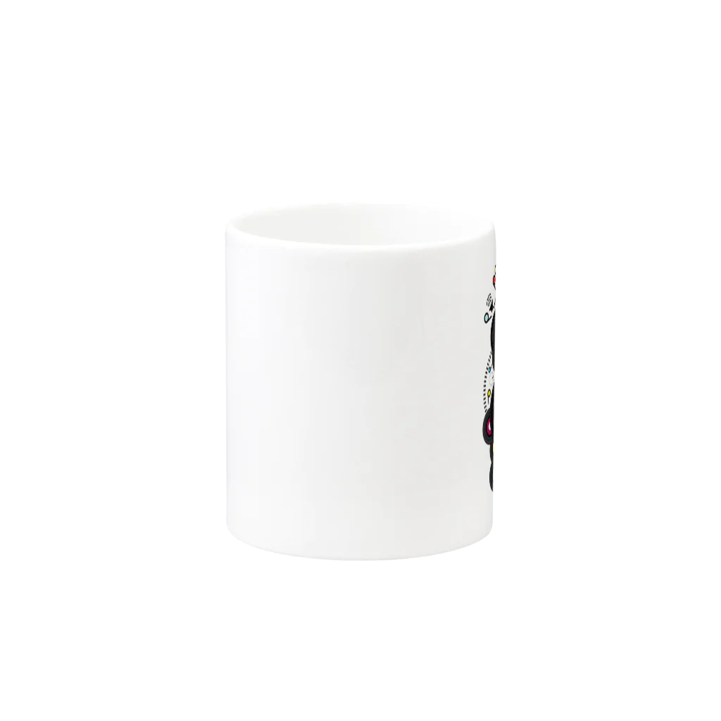 AURA_HYSTERICAの20th-Century Music Mug :other side of the handle