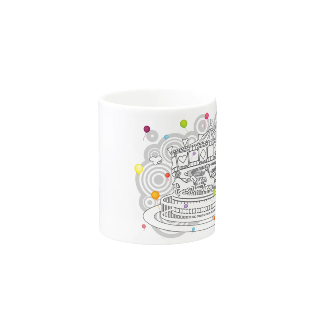 AURA_HYSTERICAのCarousel Mug :other side of the handle