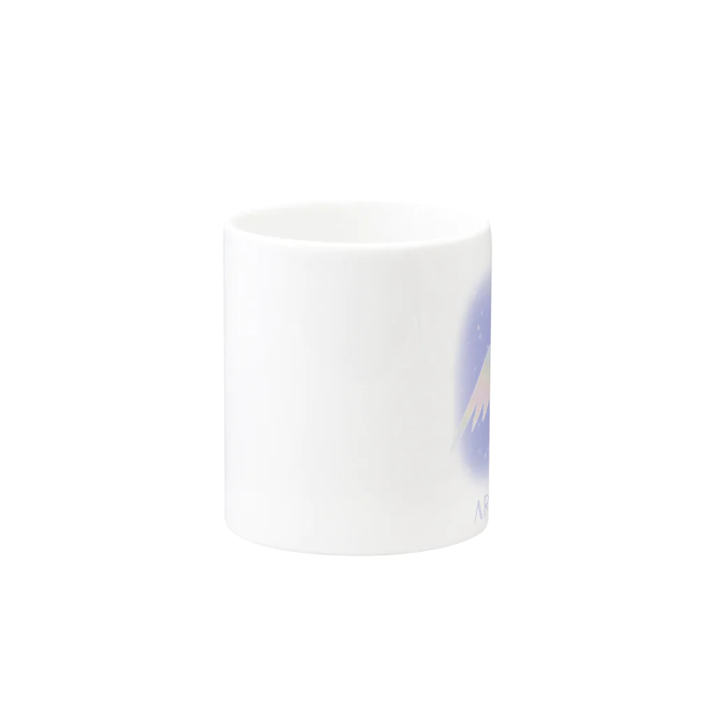 alpacca-creativeのArcturian（アルクトゥルス星人） Mug :other side of the handle