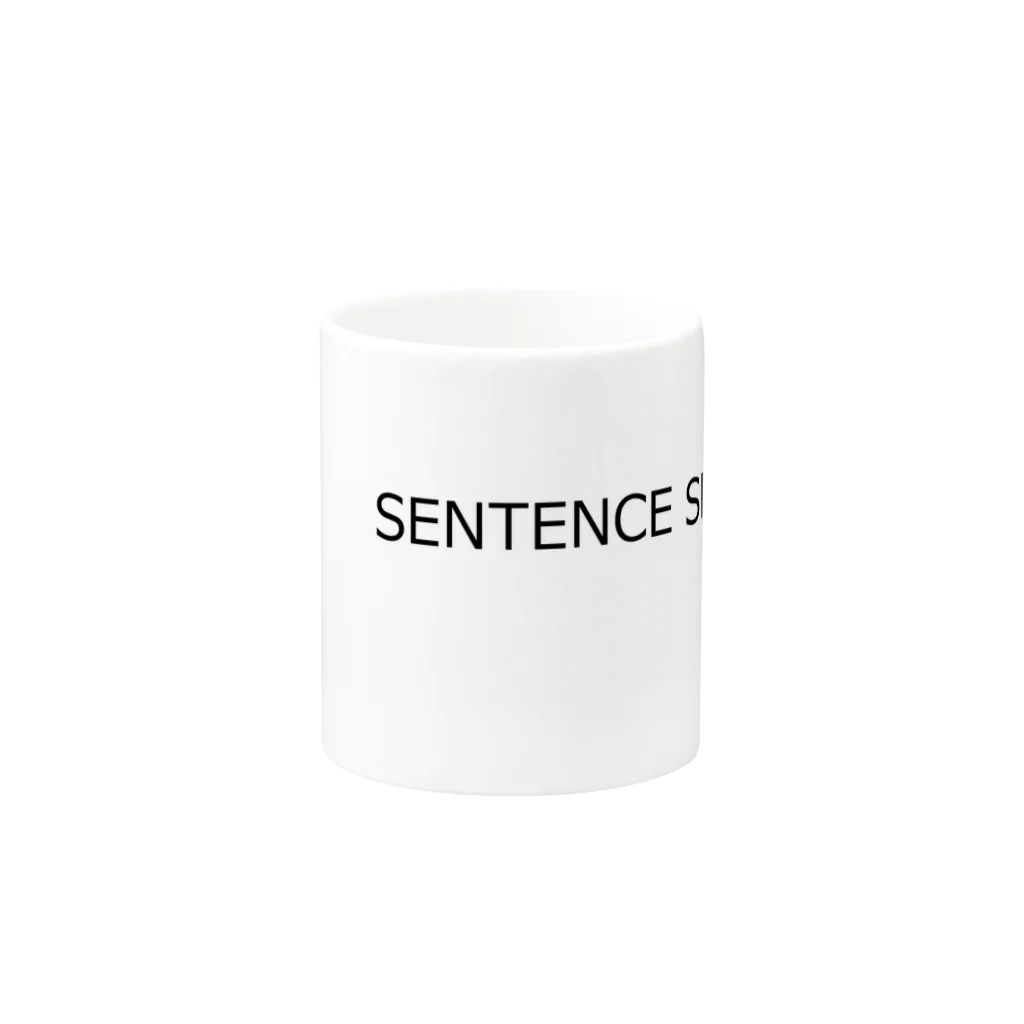 NoppyのSENTENCE SPRING Mug :other side of the handle