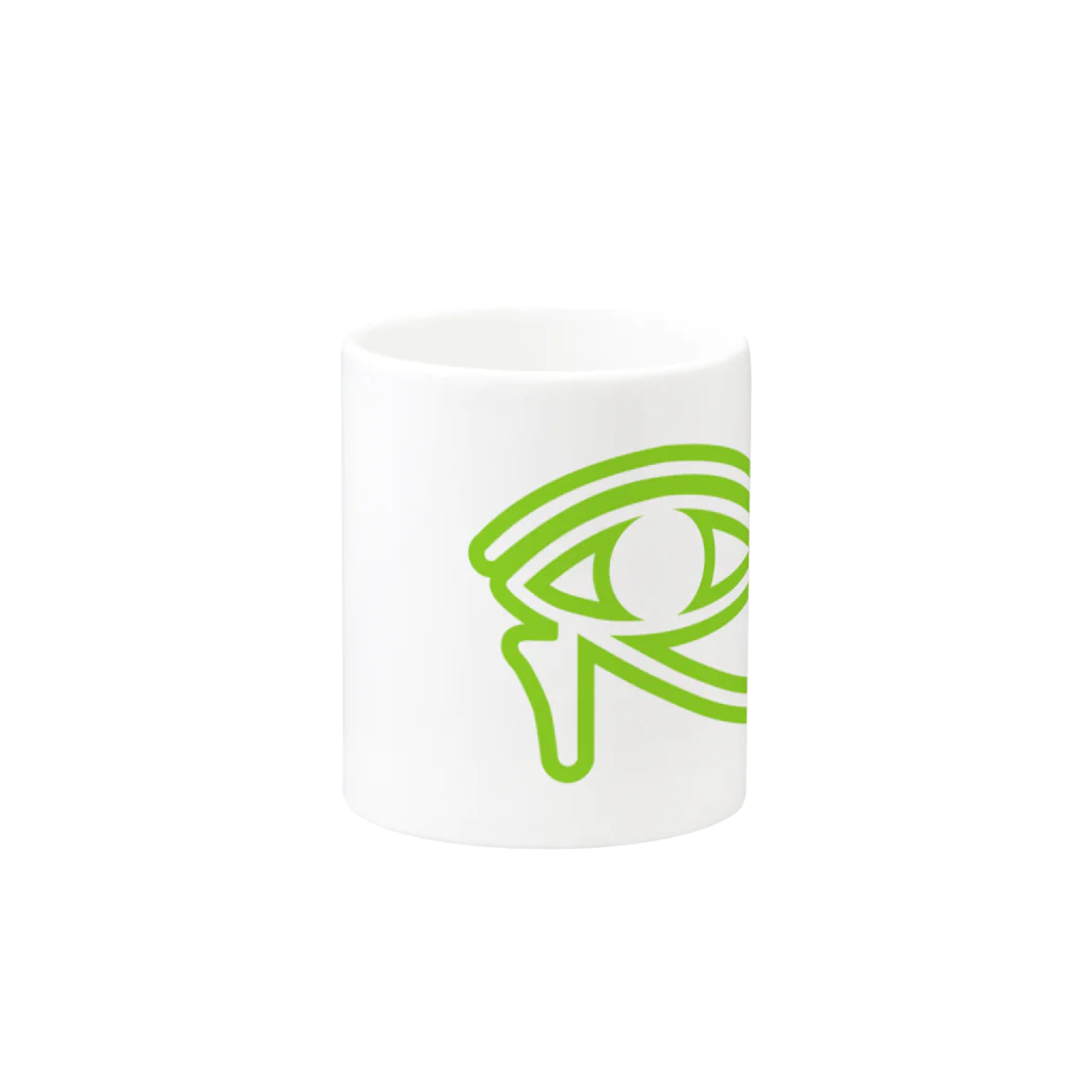 AURA_HYSTERICAのEye_of_Horus マグカップの取っ手の反対面