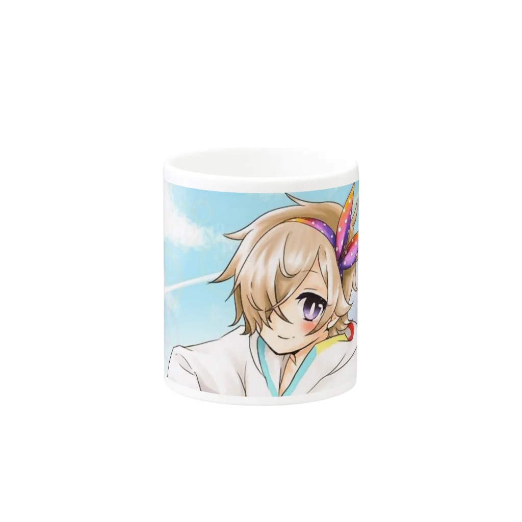 Haco Niwaの悪魔っ子夢雨くん Mug :other side of the handle