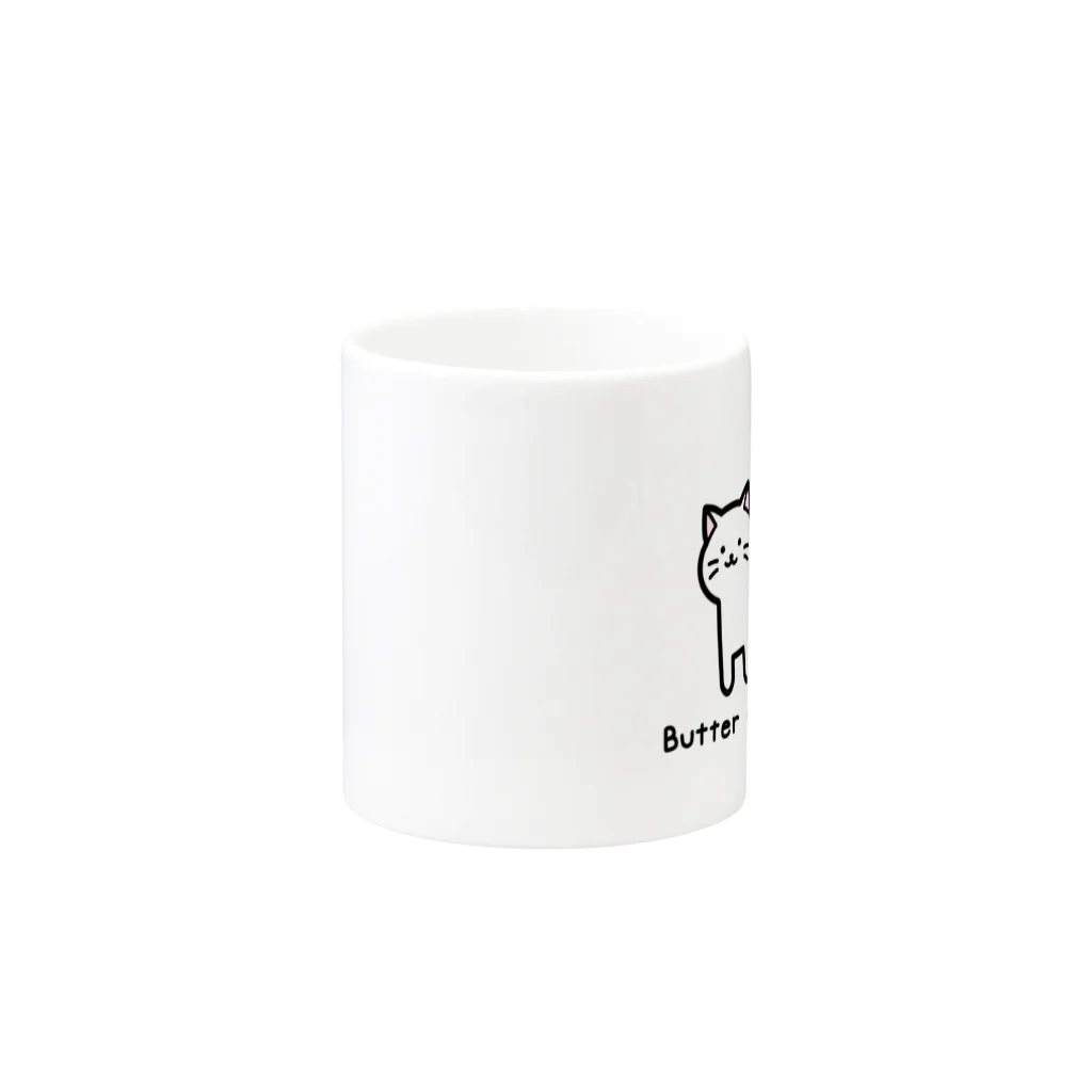 せんゃんのバター猫のパラドックス Mug :other side of the handle