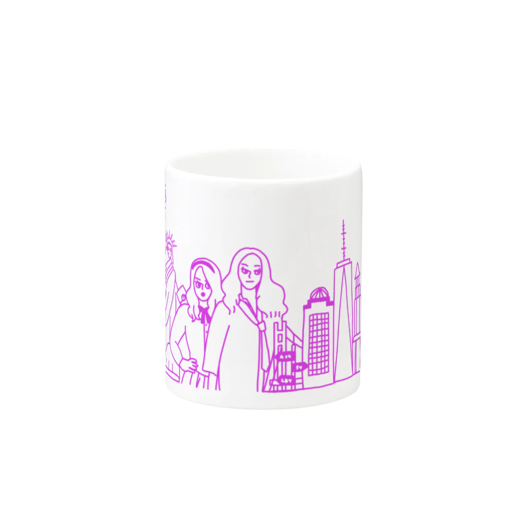 ito_o0o0oの憧れのNY Mug :other side of the handle