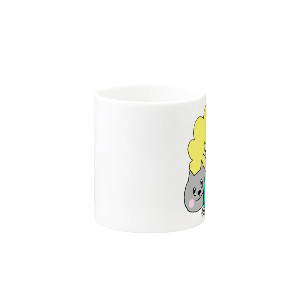 Margot.のなかよし Mug :other side of the handle