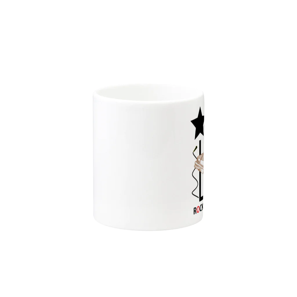 RakiのRakiRockパーフェクトグッズ２ Mug :other side of the handle