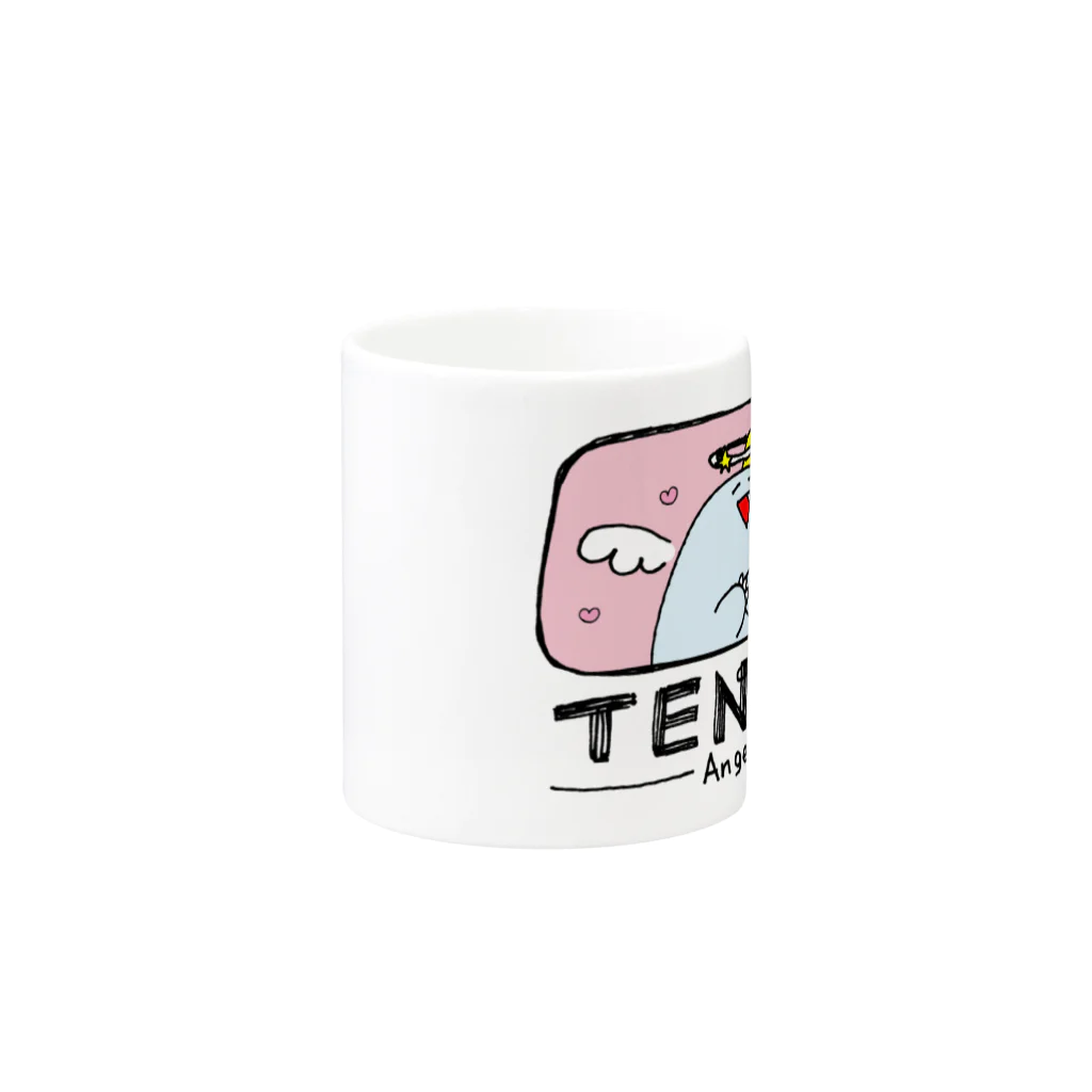 ザクロアメのTENSHI Mug :other side of the handle