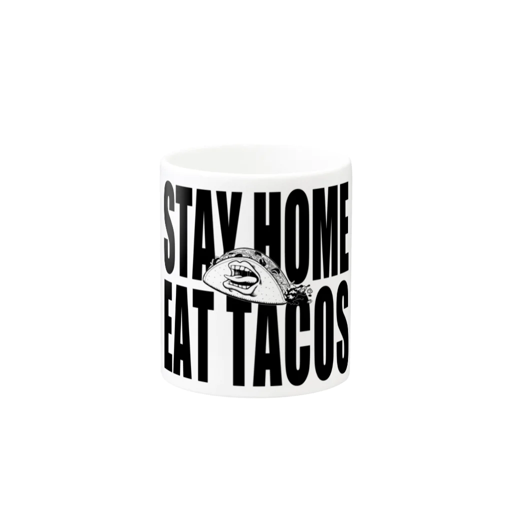 そーんちゃんねるのSTAY TACOS Mug :other side of the handle