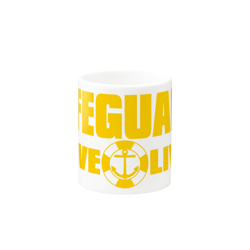 AURA_HYSTERICAのLIFEGUARD Mug :other side of the handle