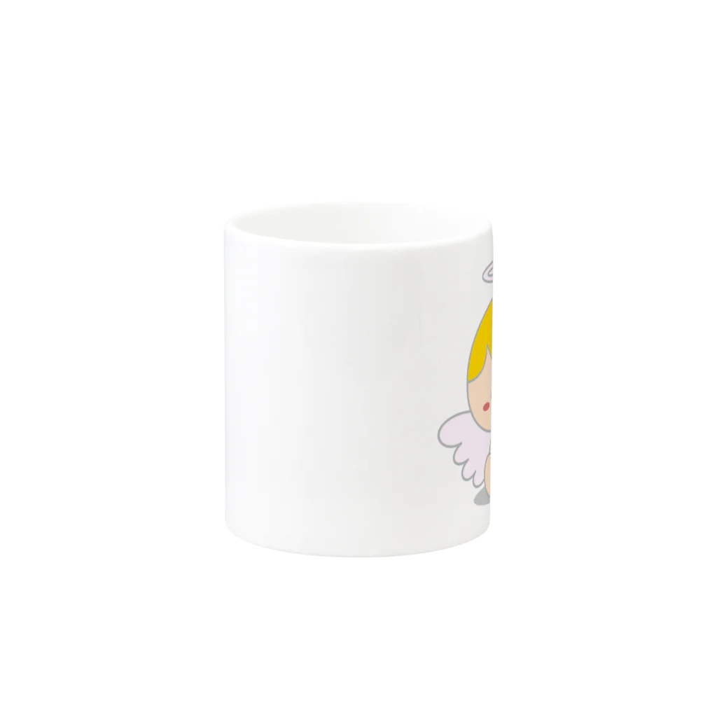 rainbow7の大天使ウリエルちゃん Mug :other side of the handle