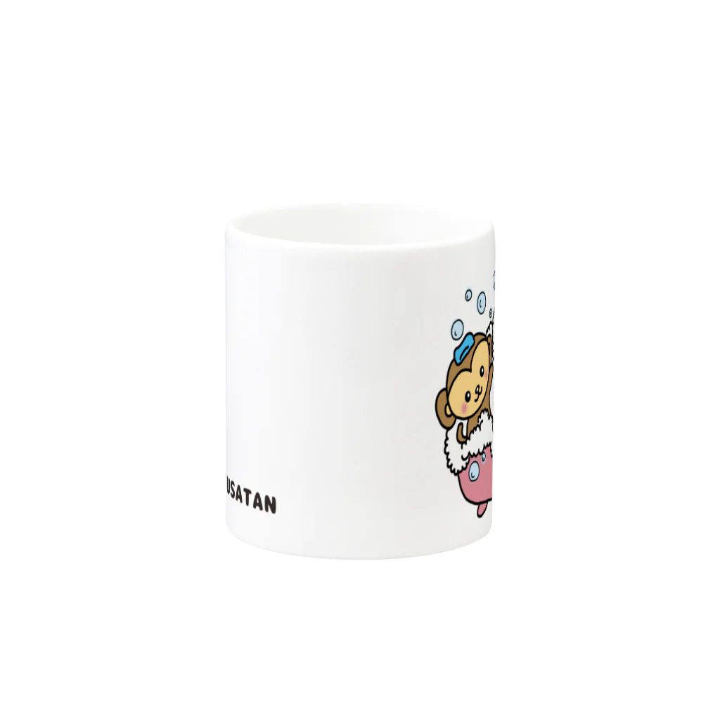 Natsumin@LINEスタンプ販売中のピコピコうさたん（うさぎの妖精） Mug :other side of the handle